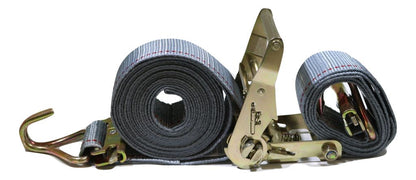 Qty 20 - 2" x 16 Ft. Ratchet Strap w/ Spg E & Wire J for Hook For E & F-Tracks - ratchetstrap-com.myshopify.com