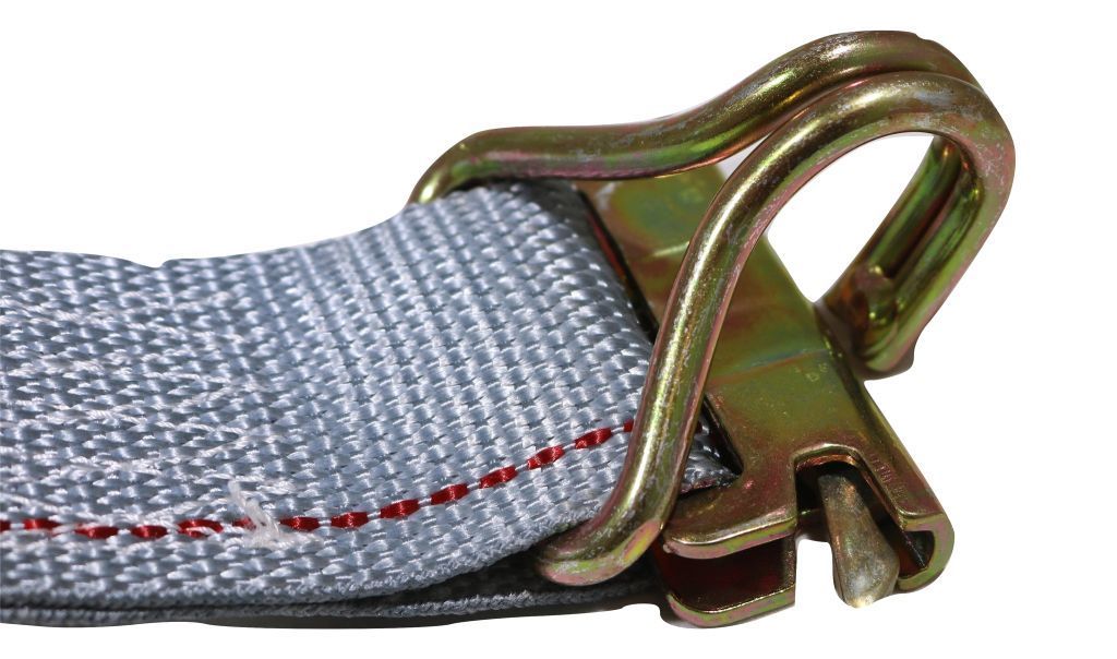 Qty 50 - 2" x 16 Ft Ratchet Strap w/ Spg E & Wire Hk for E & F-Tracks - ratchetstrap-com.myshopify.com