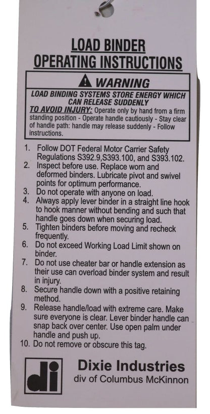QTY 8 - USA Ratchet Chain Binders for 5/16" - ⅜" G70 & G80 Transport or G43 High Test Chain - ratchetstrap-com.myshopify.com