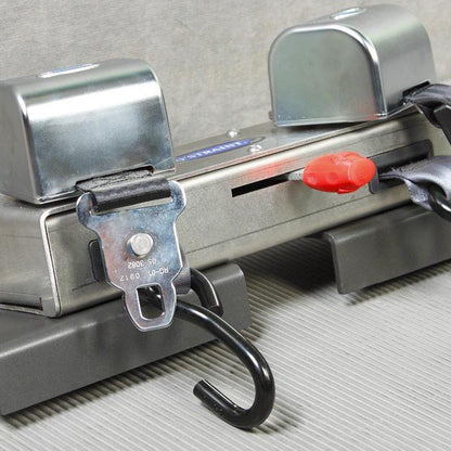 Q'UBE Fully Adaptable, Complete Bolt-in Wheelchair Securement - wheelchairstrap.com