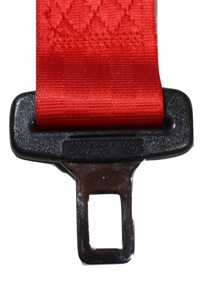 Red Retractable Forklift Replacement Seatbelt w/ Hardware - ratchetstrap-com.myshopify.com