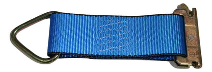 Rope Tie-Off w/ Spring E Fitting Fits E & A Tracks - ratchetstrap-com.myshopify.com