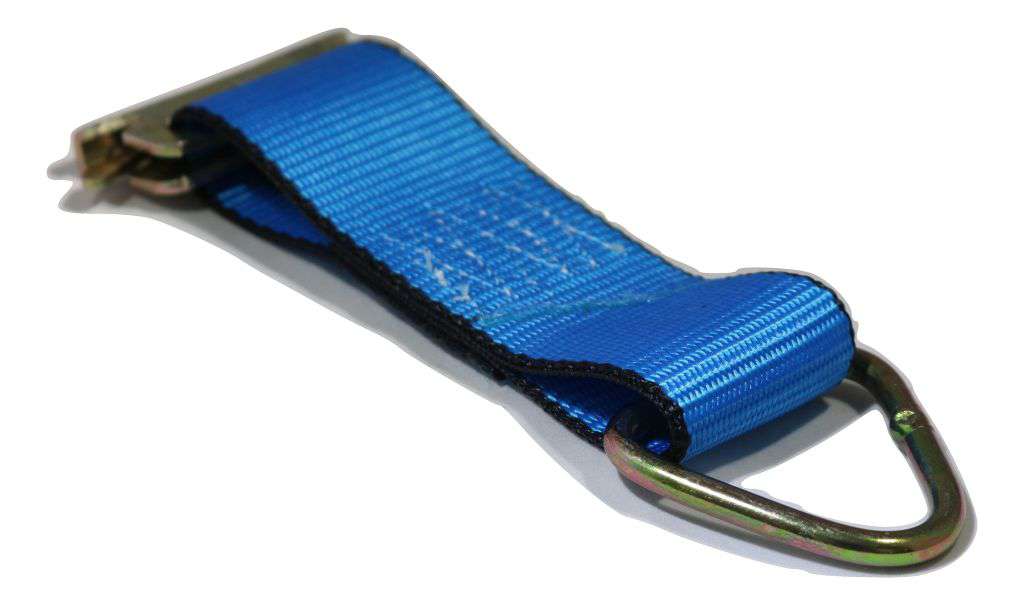 Rope Tie-Off w/ Spring E Fitting Fits E & A Tracks - ratchetstrap-com.myshopify.com