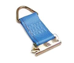 Rope Tie-Off w/ Spring E Fitting Fits E & A Tracks - ratchetstrap-com.myshopify.com