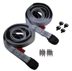 Spa Cover Hot Tub Wind Securement Strap Complete Kit Nexus Locks Grey RatchetStrap.com